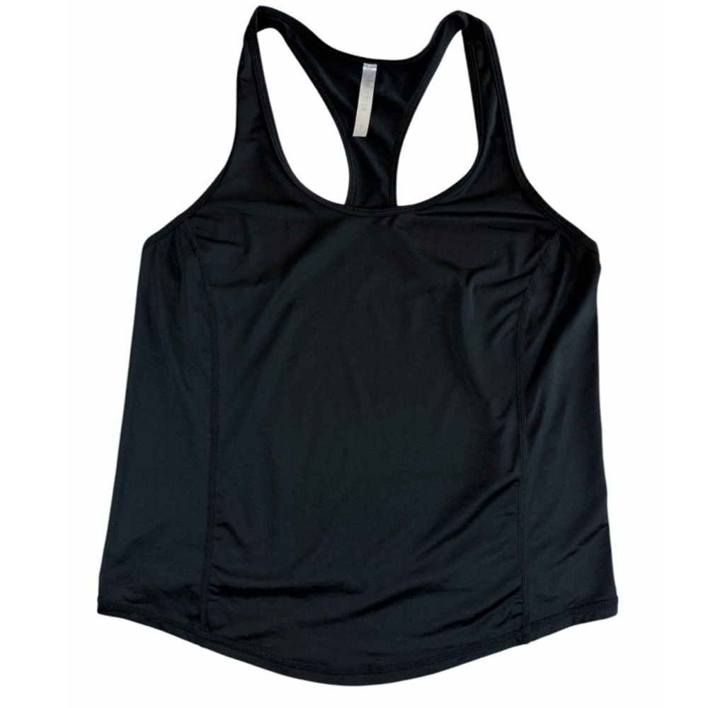 Fabletics Tank Top Women Small Black‎ Racerback Activewear Gym Shirt